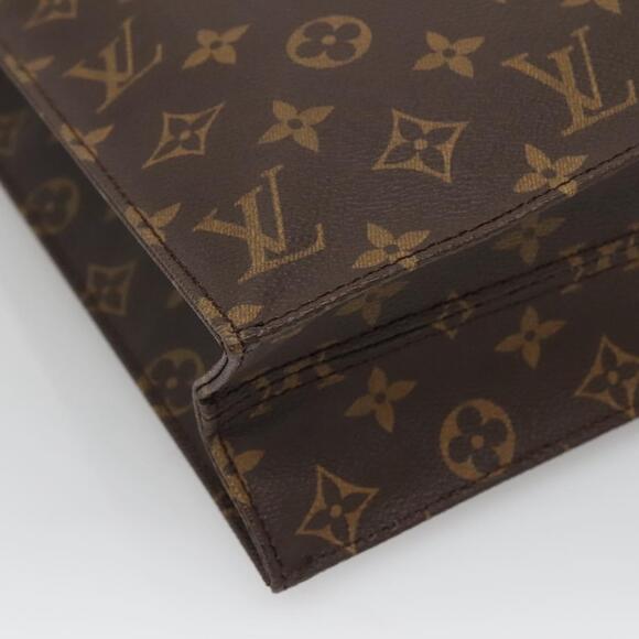 LOUIS VUITTON Monogram Sac Plat Hand Bag M51140 - Picture 16 of 16